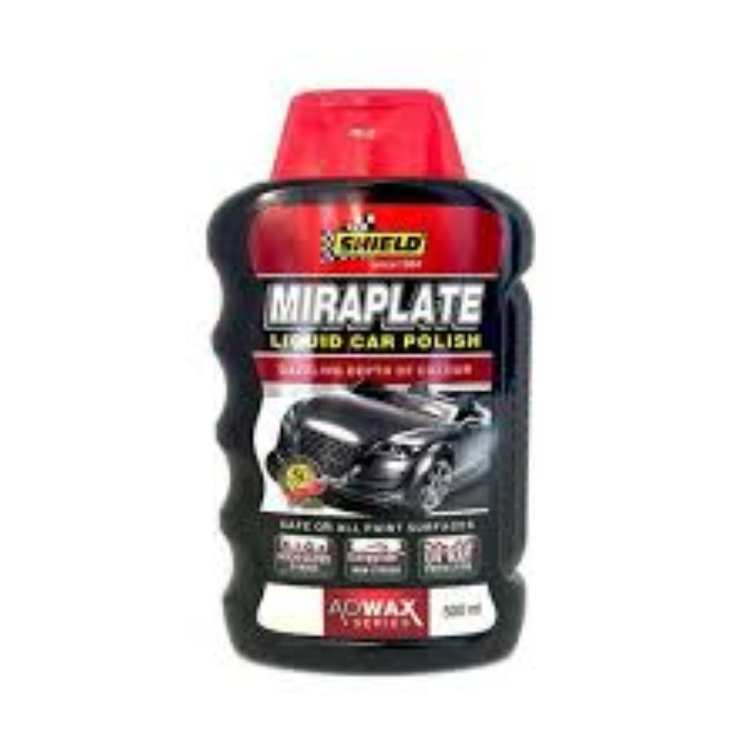 MIRAPLATE LIQUID WAX 500ML SH44